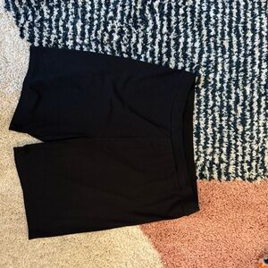 American Eagle Outfitters Black Bike Shorts